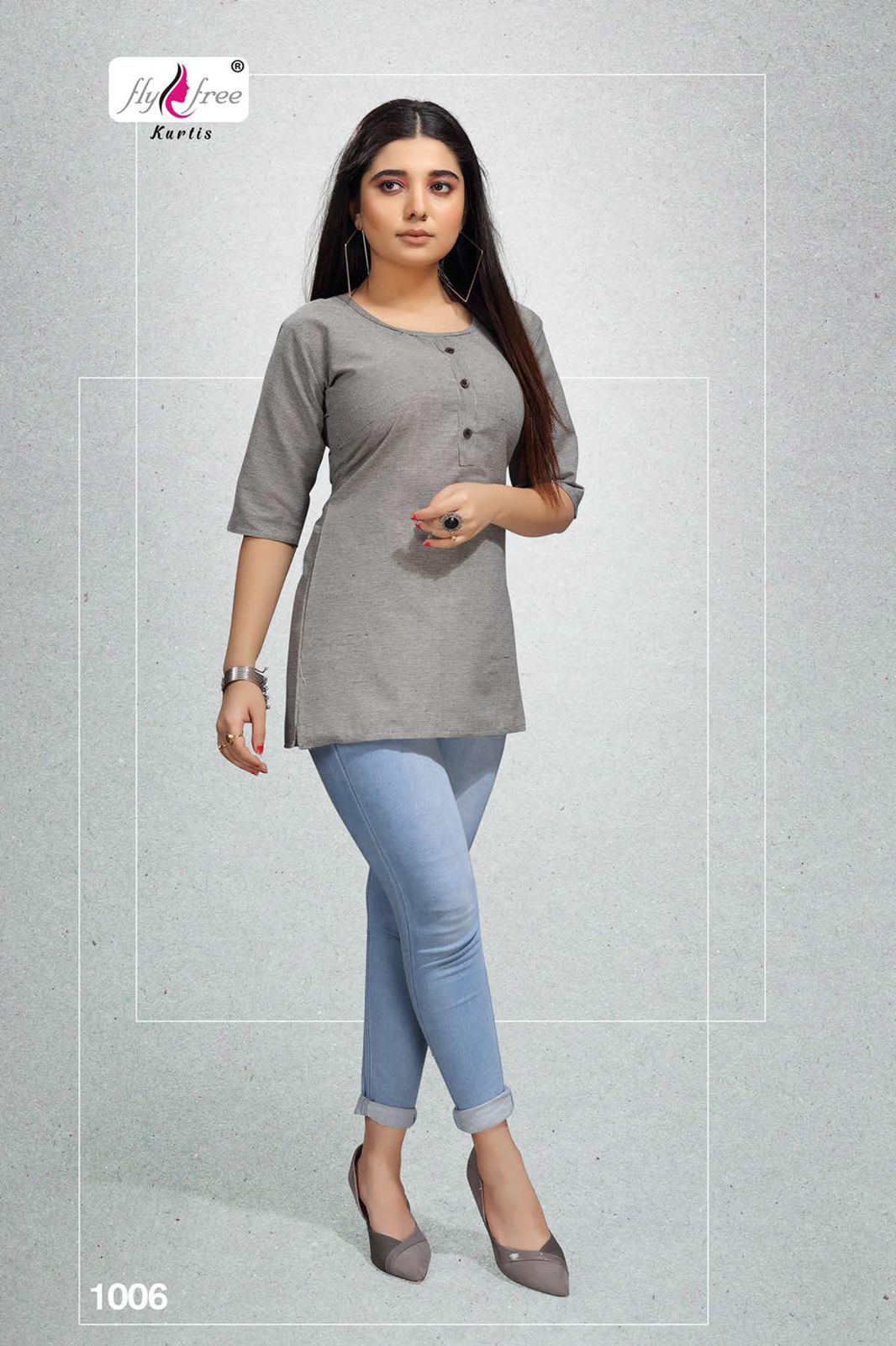 Fly Free One Plus 3 Latest Casual Regular Wear Ladies Top Collection